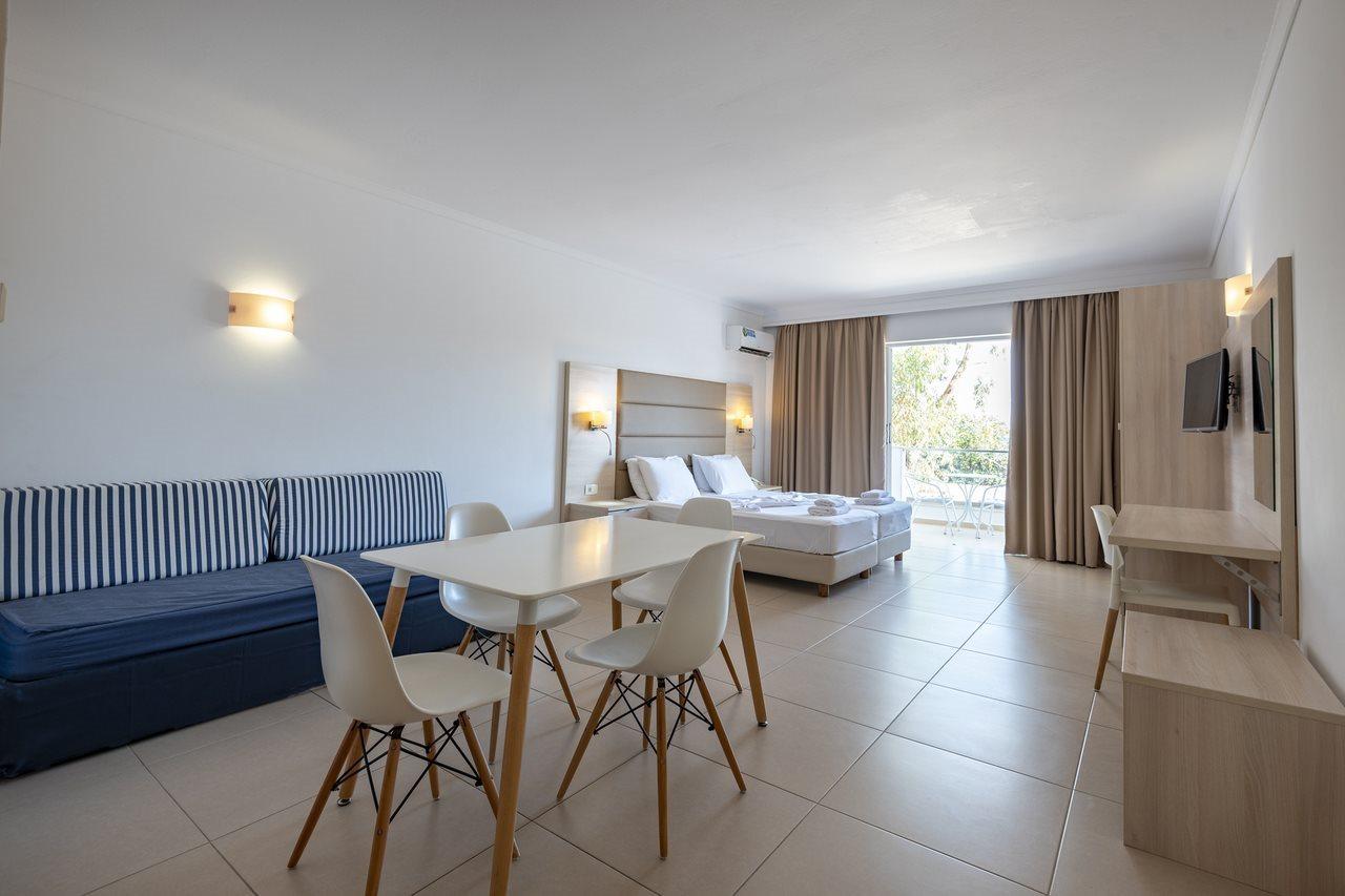 Aegean Blu Hotel & Apartments Kos Bagian luar foto