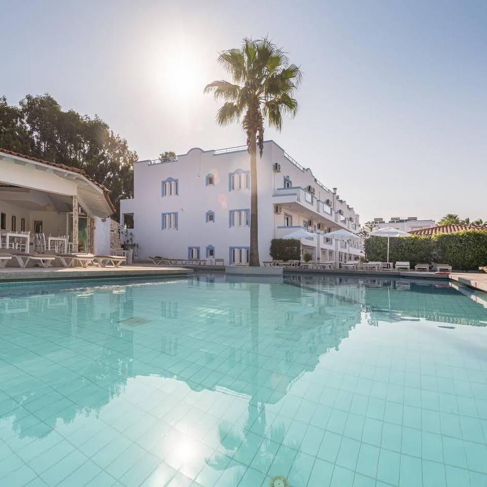 Aegean Blu Hotel & Apartments Kos Bagian luar foto