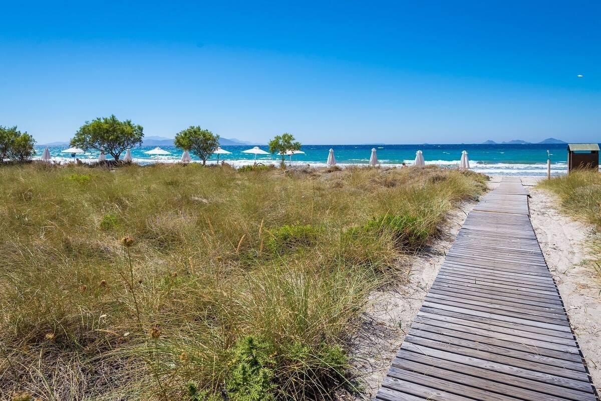 Aegean Blu Hotel & Apartments Kos Bagian luar foto