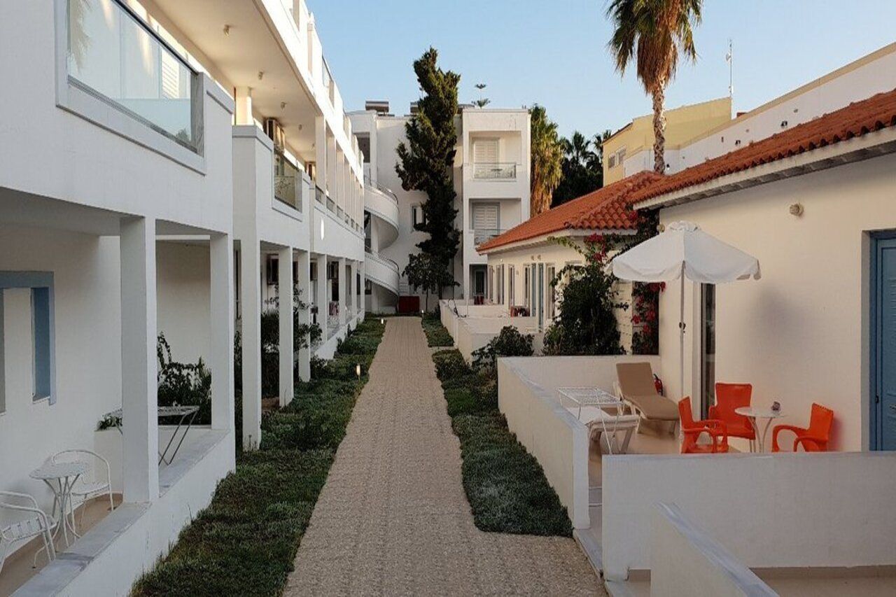 Aegean Blu Hotel & Apartments Kos Bagian luar foto
