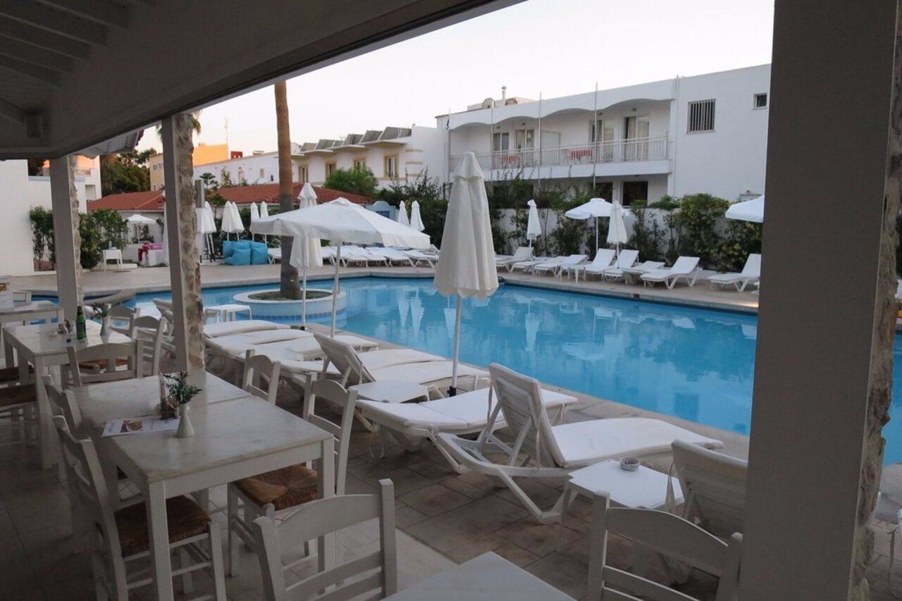Aegean Blu Hotel & Apartments Kos Bagian luar foto
