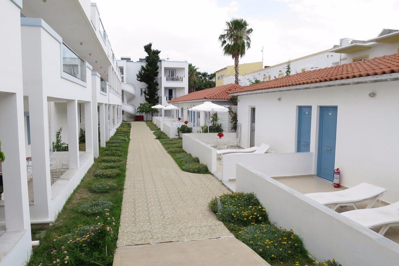 Aegean Blu Hotel & Apartments Kos Bagian luar foto