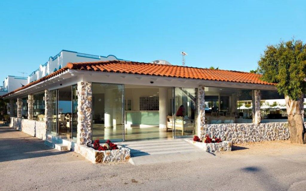 Aegean Blu Hotel & Apartments Kos Bagian luar foto