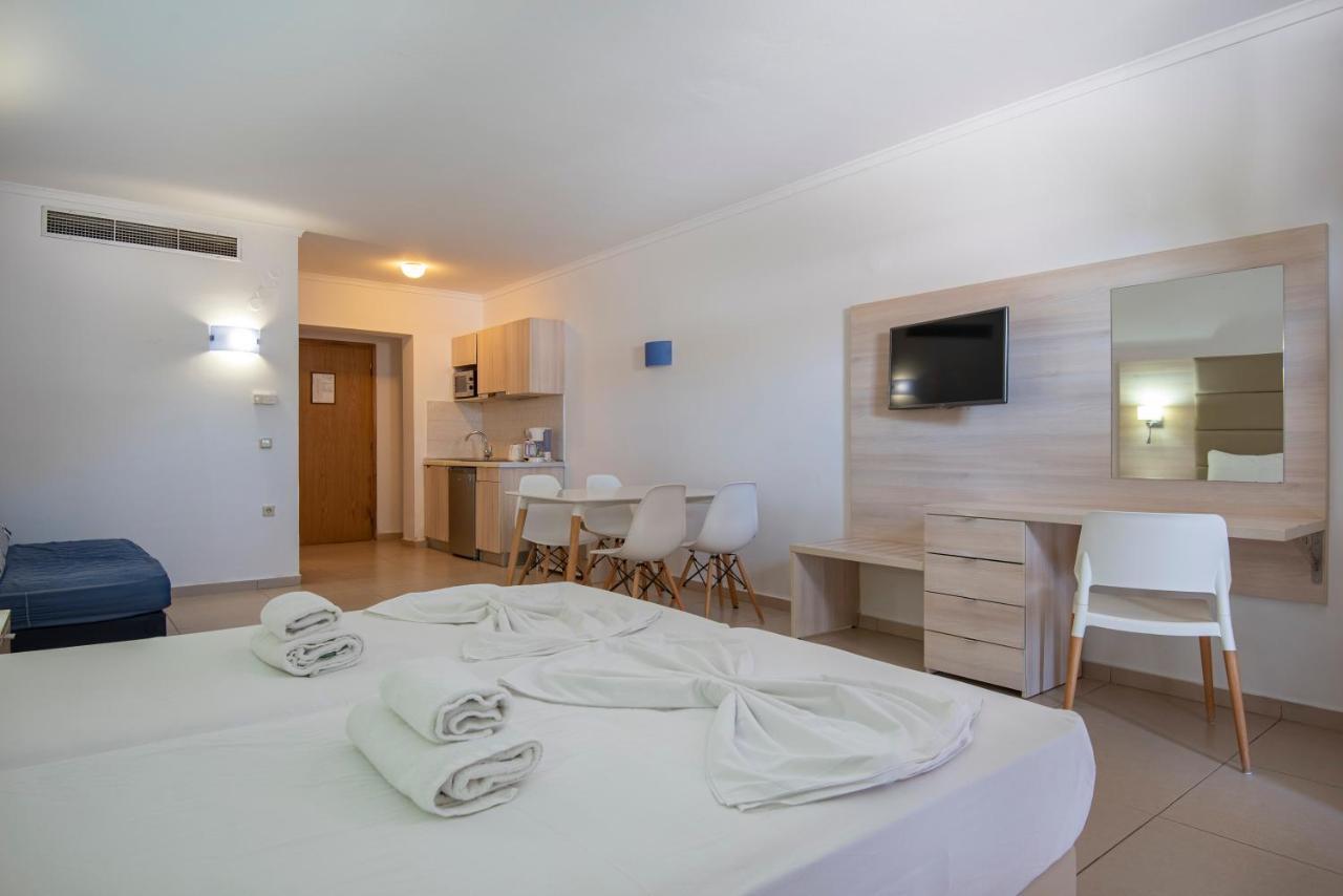 Aegean Blu Hotel & Apartments Kos Bagian luar foto