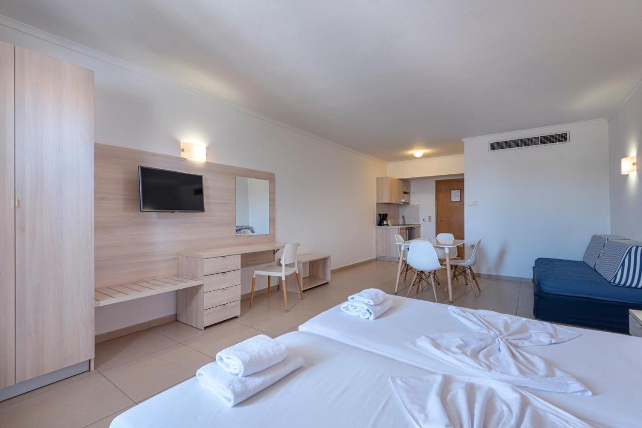 Aegean Blu Hotel & Apartments Kos Bagian luar foto