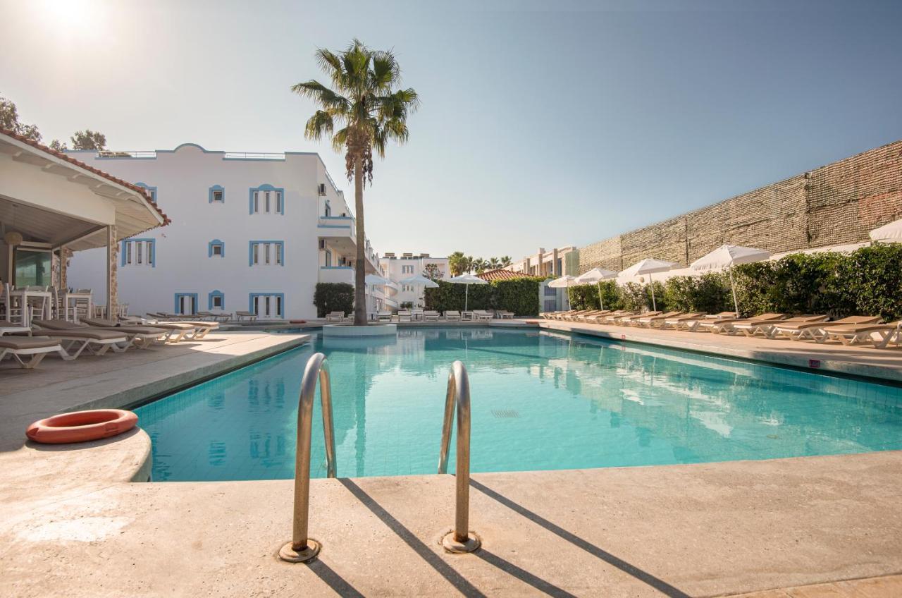 Aegean Blu Hotel & Apartments Kos Bagian luar foto